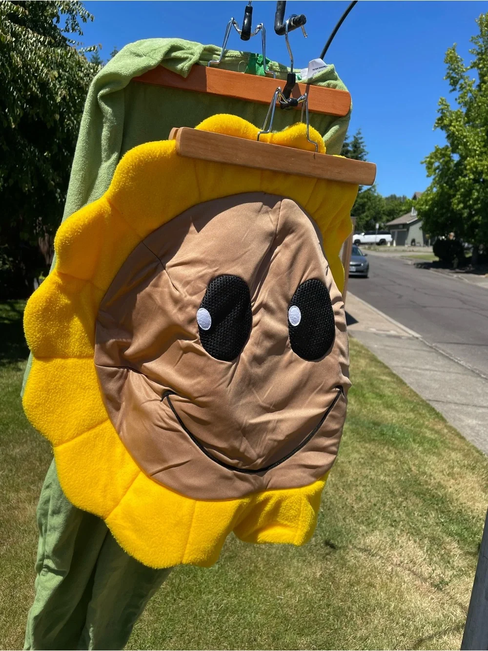 Plants Vs Zombies Sunflower Costume M